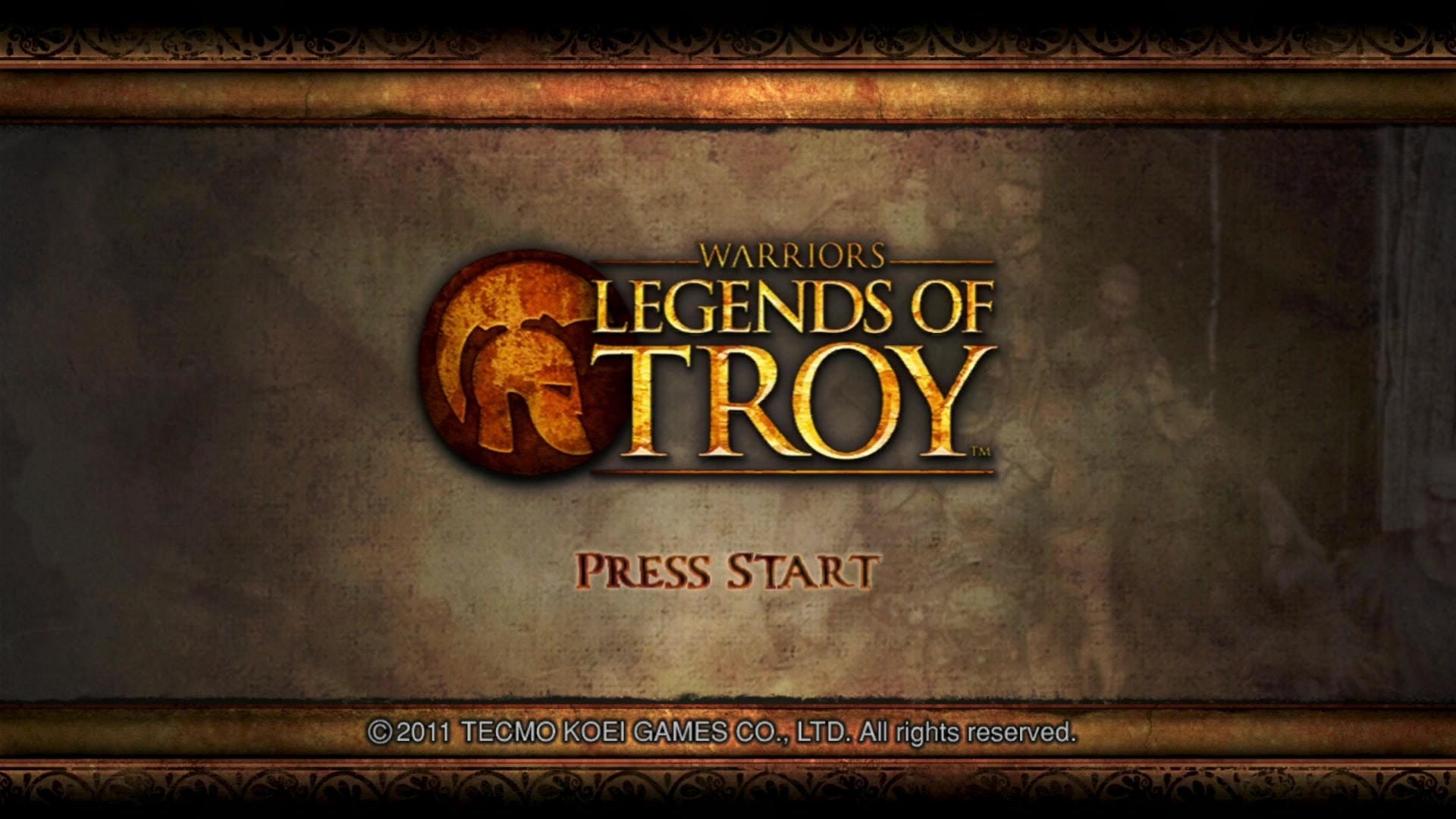 Rio title screen for Xbox 360